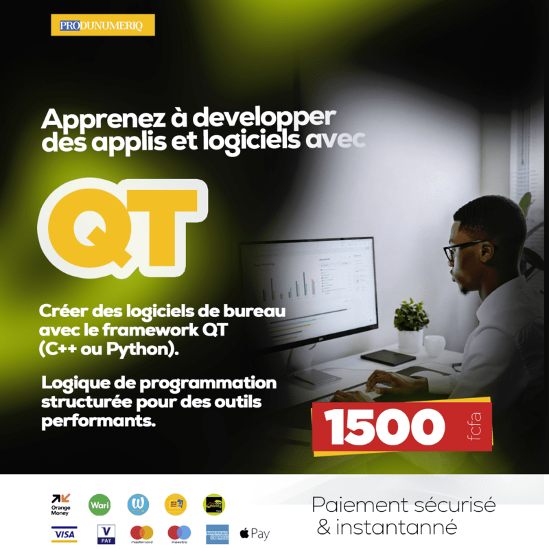 Créer votre propre logiciel avec QT