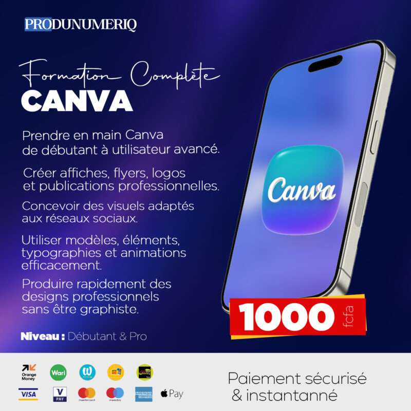 Maîtriser Canva en 24h