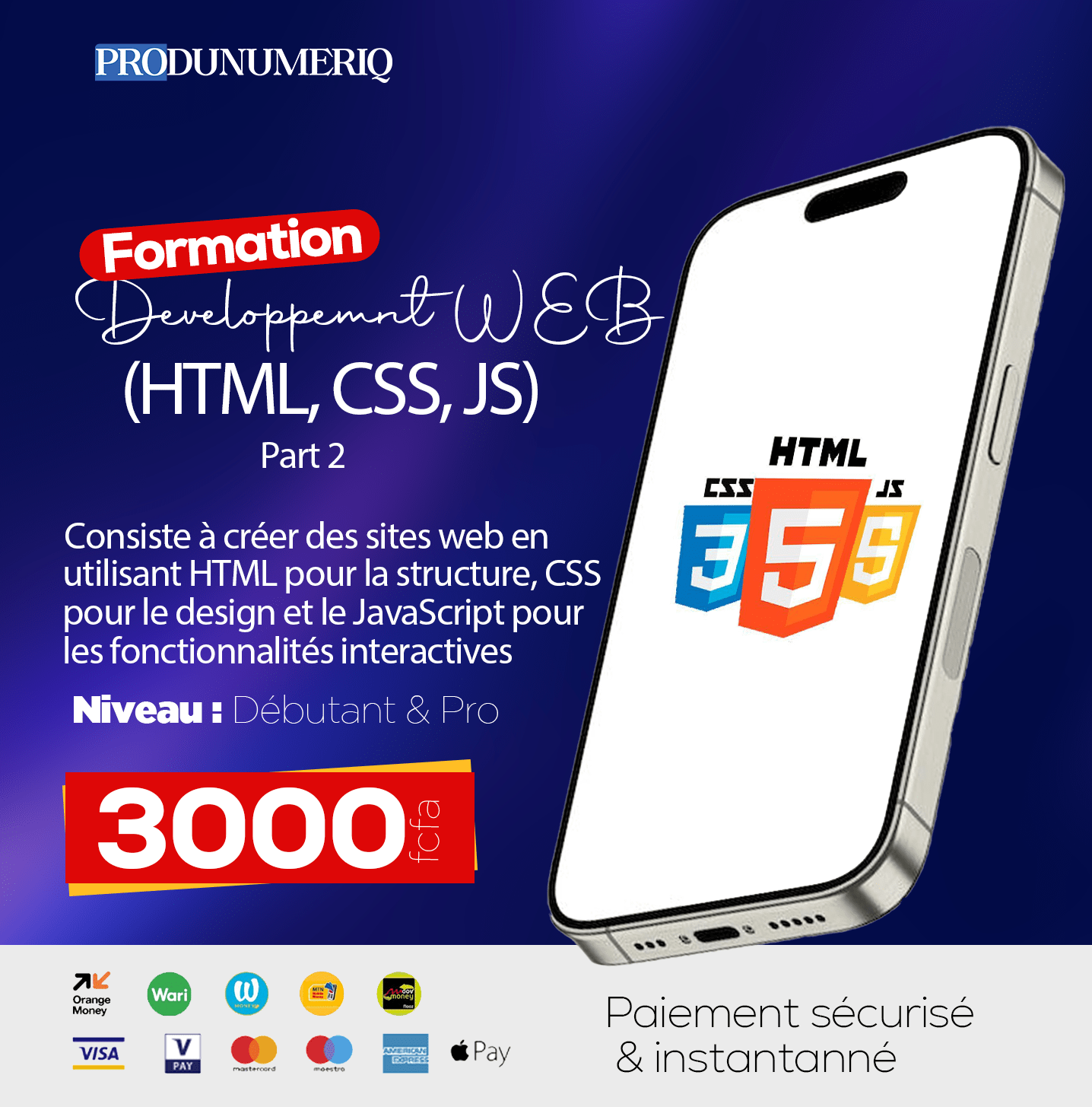 Pack de formation complet en développement web – Suite